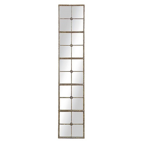 Rectangle Framed Decorative Wall Mirror Gold - 3R Studios | Target