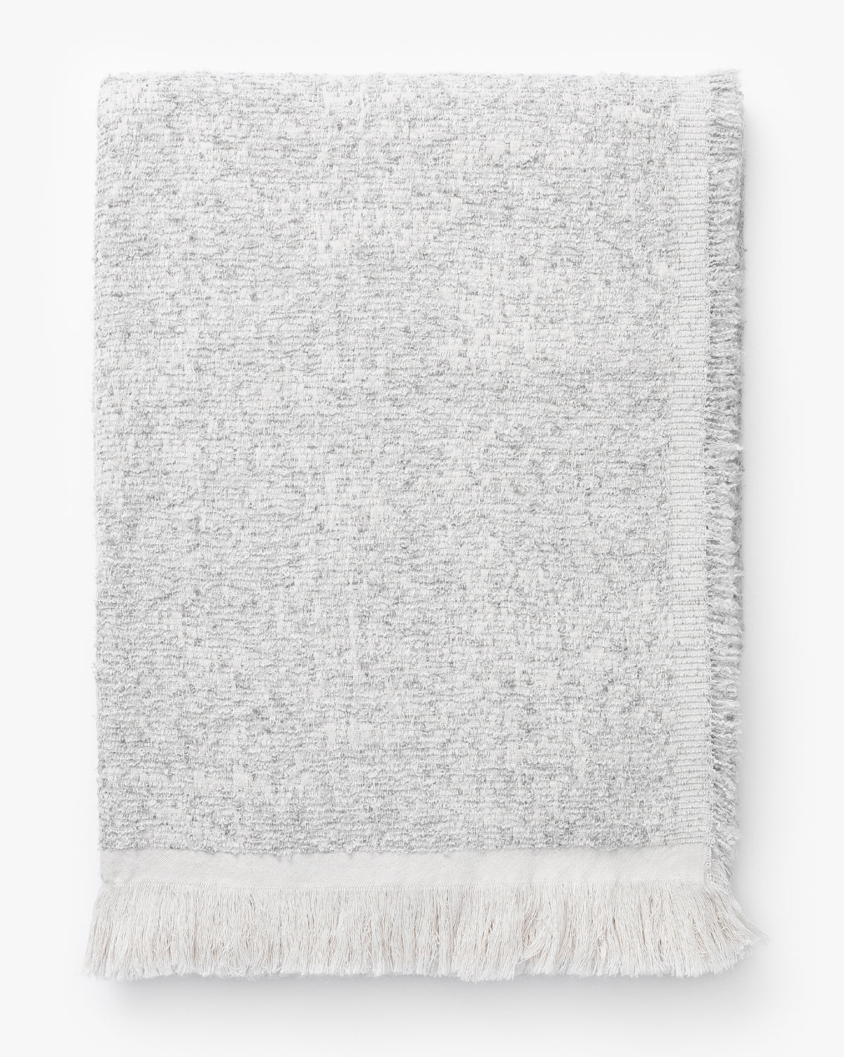 Esma Gray Fringed Throw | McGee & Co. (US)