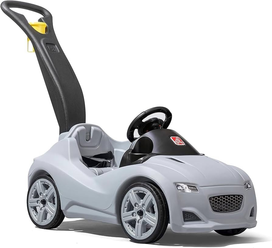 Step2 Whisper Ride Cruiser Kids Push Car, Ride On Toy, Stroller Substitute, Includes Seat Belt & ... | Amazon (US)