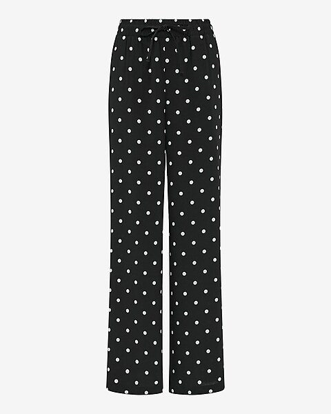 High Waisted Drawstring Pull On Pant | Express