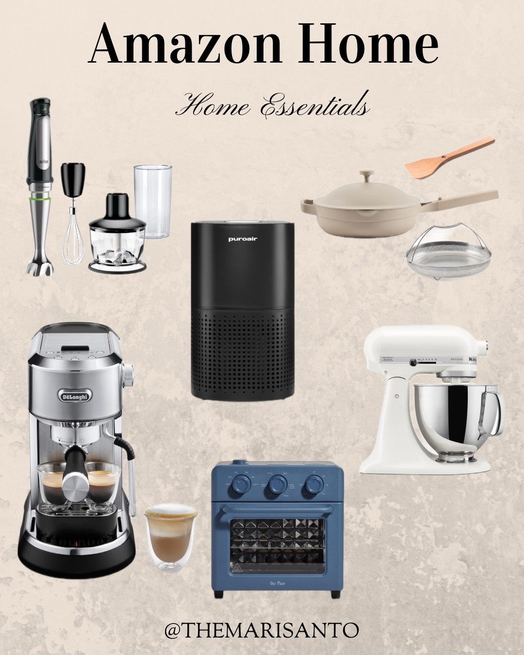 Upgrade your everyday kitchen essentials just in time for the Amazon Spring Sale 🤍✨

From sleek coffee makers to must-have appliances, I’ve rounded up my favorite finds from De’Longhi, PuroAir and Braun that make your daily routine feel a little more elevated (and a lot more efficient ☕️🍳).

Use code KITCHEN10 for an extra 10% off select items—because a better kitchen = a better start to your day.

#LTKfoodie #LTKHome #LTKSaleAlert
