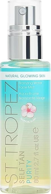 St. Tropez Self Tan Purity Face Mist, Natural Sunkissed Glow Face Tan with Hyaluronic Acid & Anti... | Amazon (US)