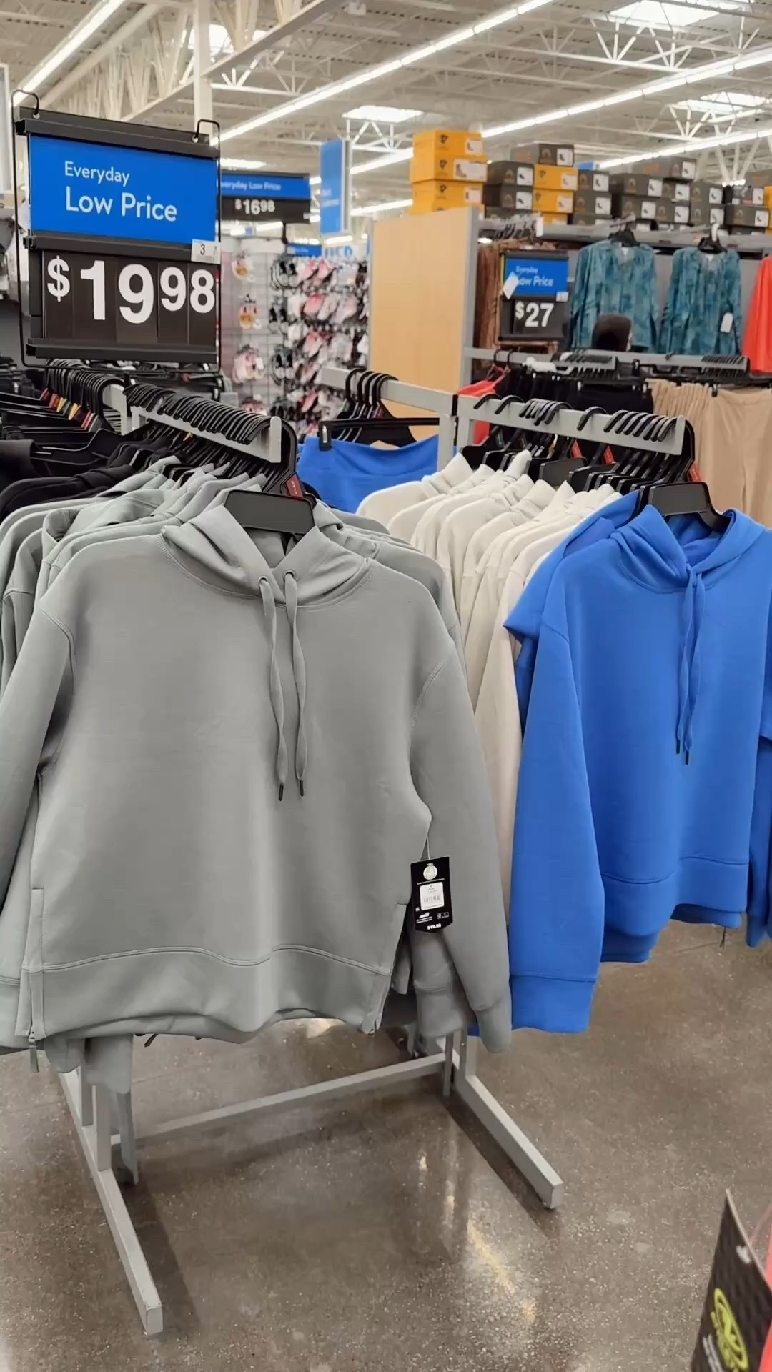 Buttery soft hoodies that could be mistaken for the real deal! Only $19.98 and can be paired with matching skort / flare leggings. 

#LTKFindsUnder50 #LTKActive #LTKStyleTip