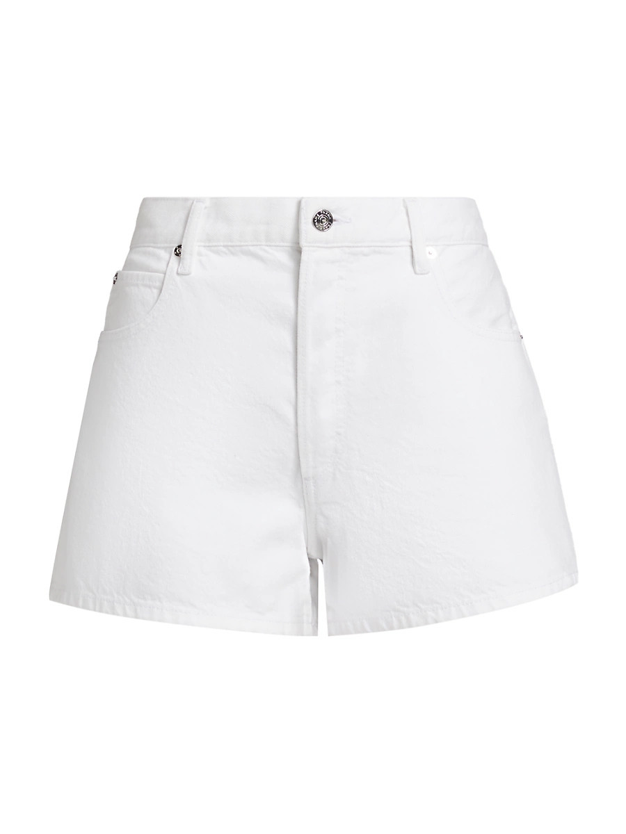 Women's Hang Denim Shorts - White - Size 31 | Saks Fifth Avenue