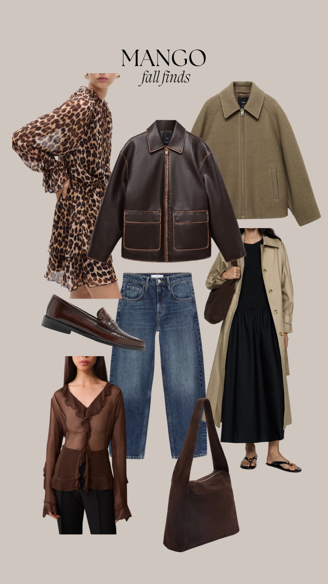 Fall finds // fall outfit // leather jacket // loafer // leopardd

#LTKFallSale #LTKFindsUnder100 #LTKSeasonal
