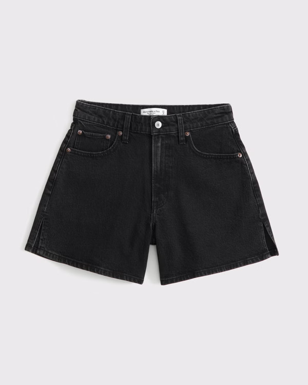 Curve Love High Rise Dad Short | Abercrombie & Fitch (UK)