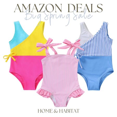 Amazon Big Spring Sale swimsuits for girls 

#LTKsalealert #LTKkids