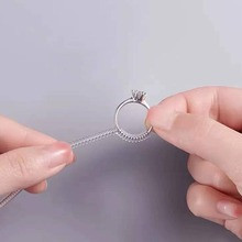 6pcs/set Silicone Ring Washer, Minimalist Clear Spring Design Ring Adjuster For Home | SHEIN