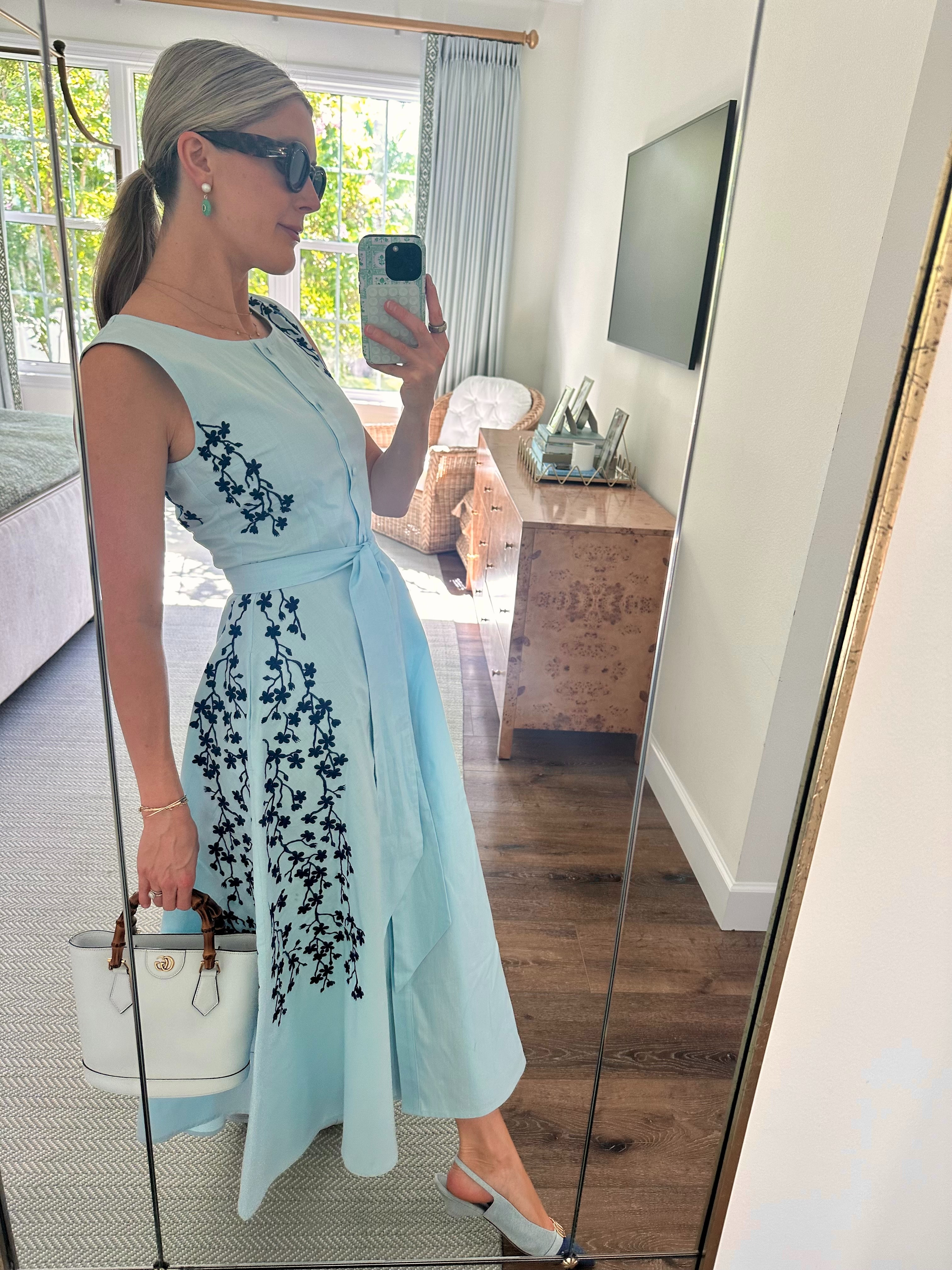 the embroidery on this Fanm Mon dress is so beautiful! 

 #LTKdayinmylife #LTKootd #LTKmomlife