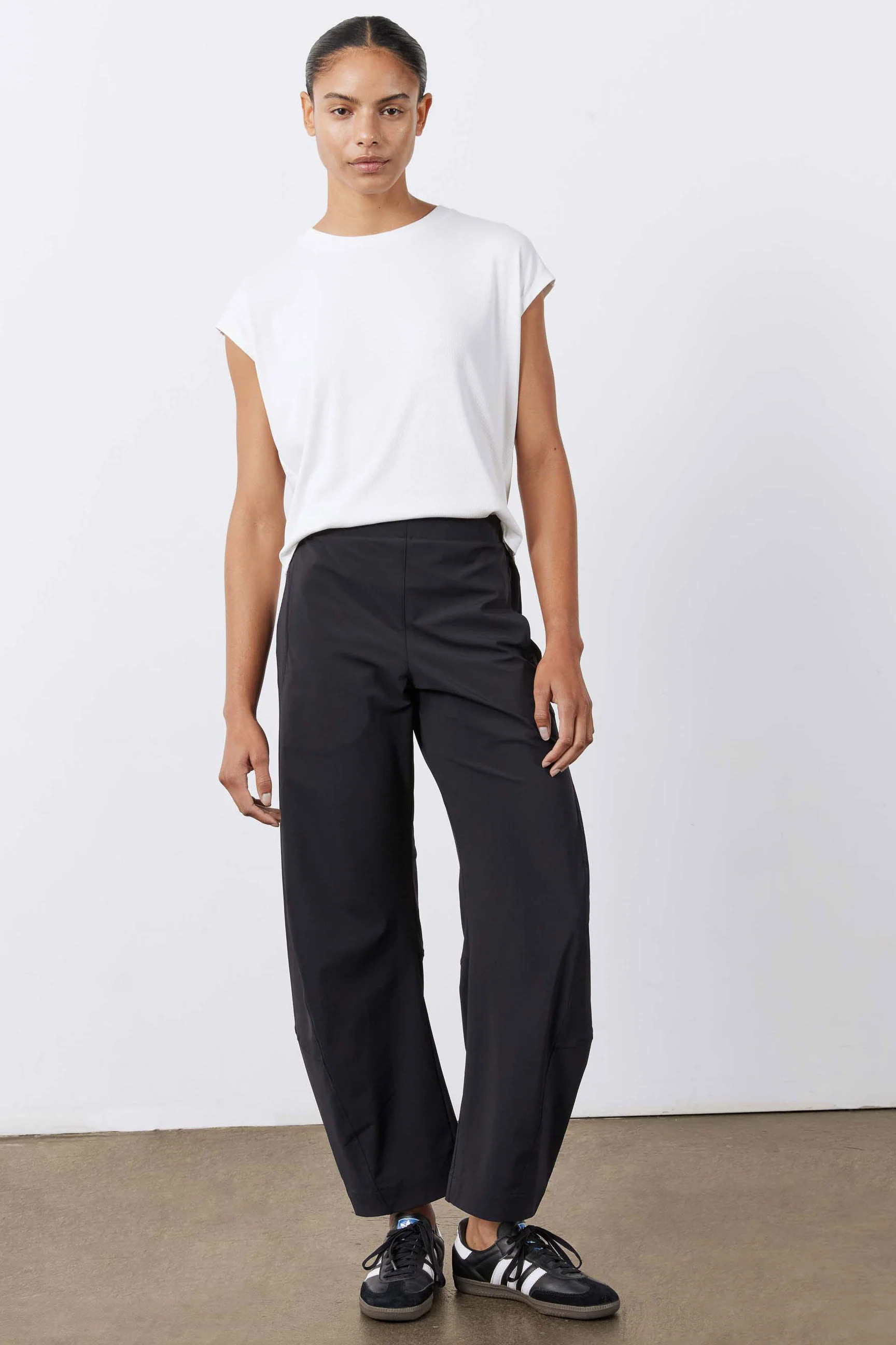 On The Loose Work Pants | Loose Black Work Pants - Ruti | Ruti