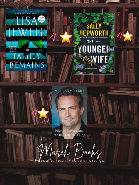 March Booklist and Ratings! #books #booklist