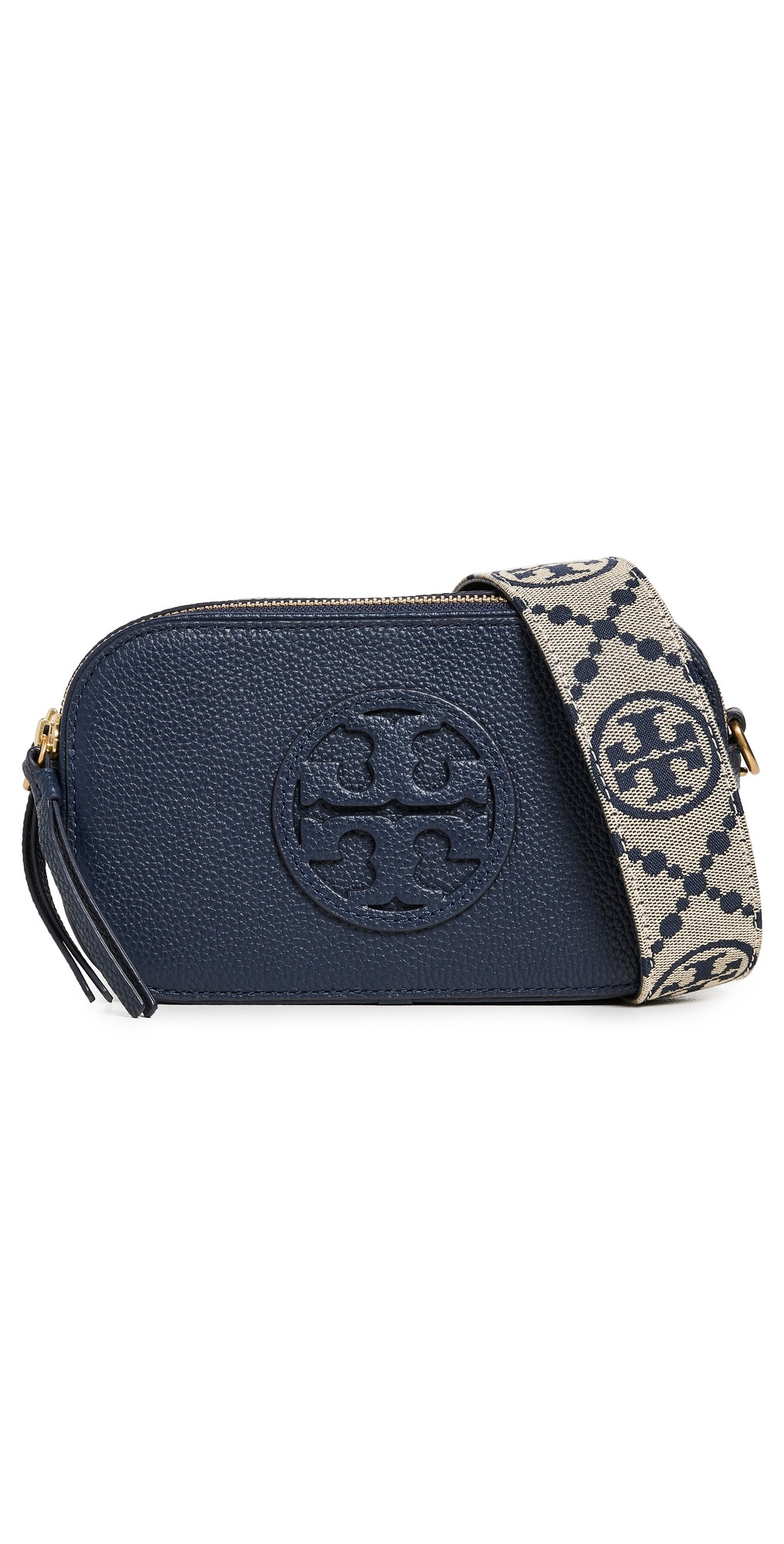 Tory Burch Mini Miller Crossbody Bag Tory Navy One Size | Shopbop