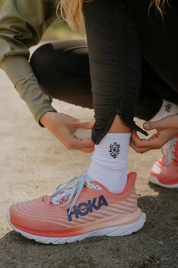 Hoka Mach 5 Sneakers by HOKA at Free People, Camellia / Peach Parfait, US 8 | Free People (Global - UK&FR Excluded)