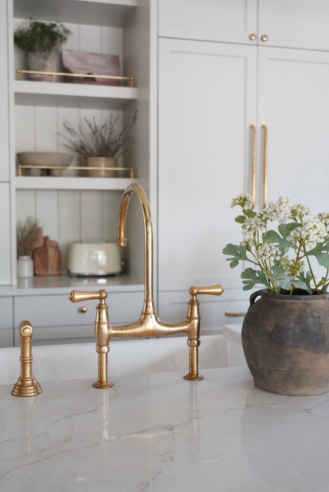 ROHL Bridge Kitchen Faucet w/Sidespray 

#LTKHome #LTKSaleAlert