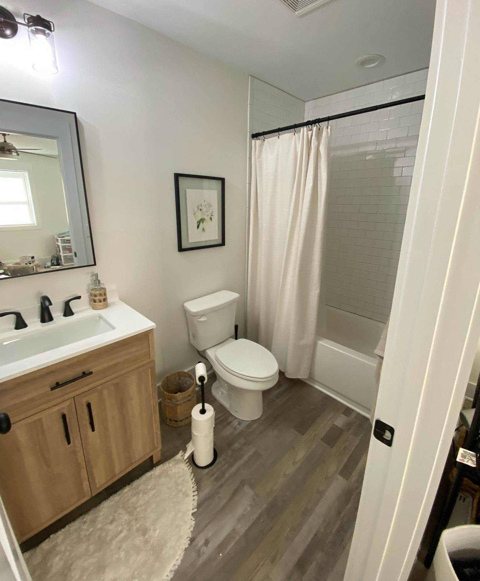 Our upstairs barn bathroom is just right! 

#LTKstyletip #LTKhome