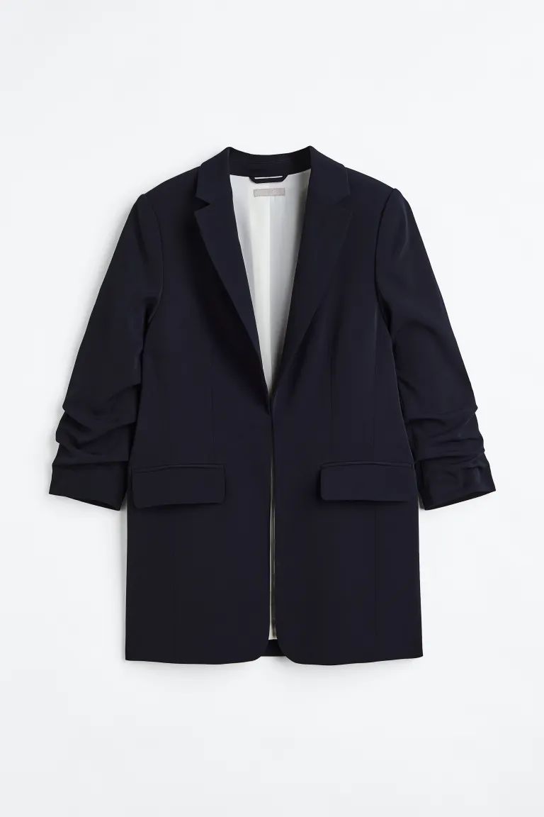 Gathered-sleeve Jacket | H&M (US + CA)