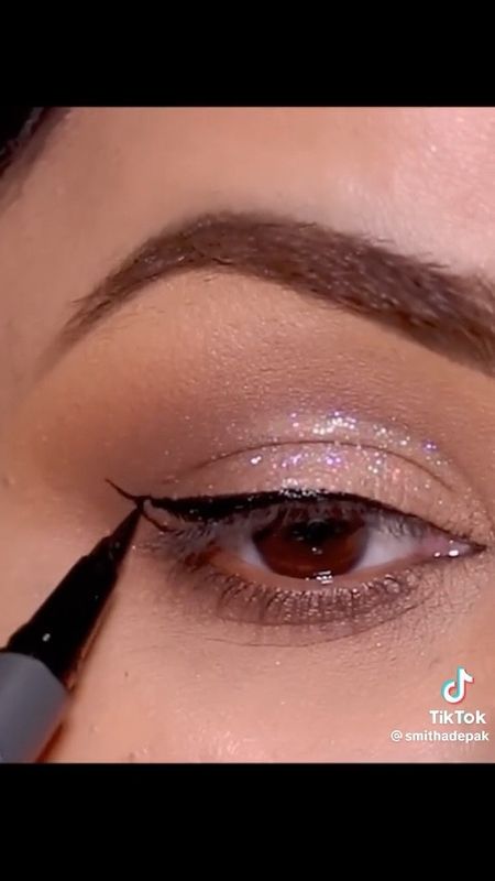 Here’s how to apply eyeliner smoothly over glitter makeup in 2 different ways! 

#LTKbeauty #LTKFind #LTKSeasonal