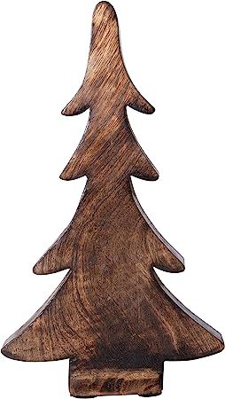 Amazon.com: Creative Co-Op Mango Wood Charred Finish Tree, Brown : Home & Kitchen | Amazon (US)