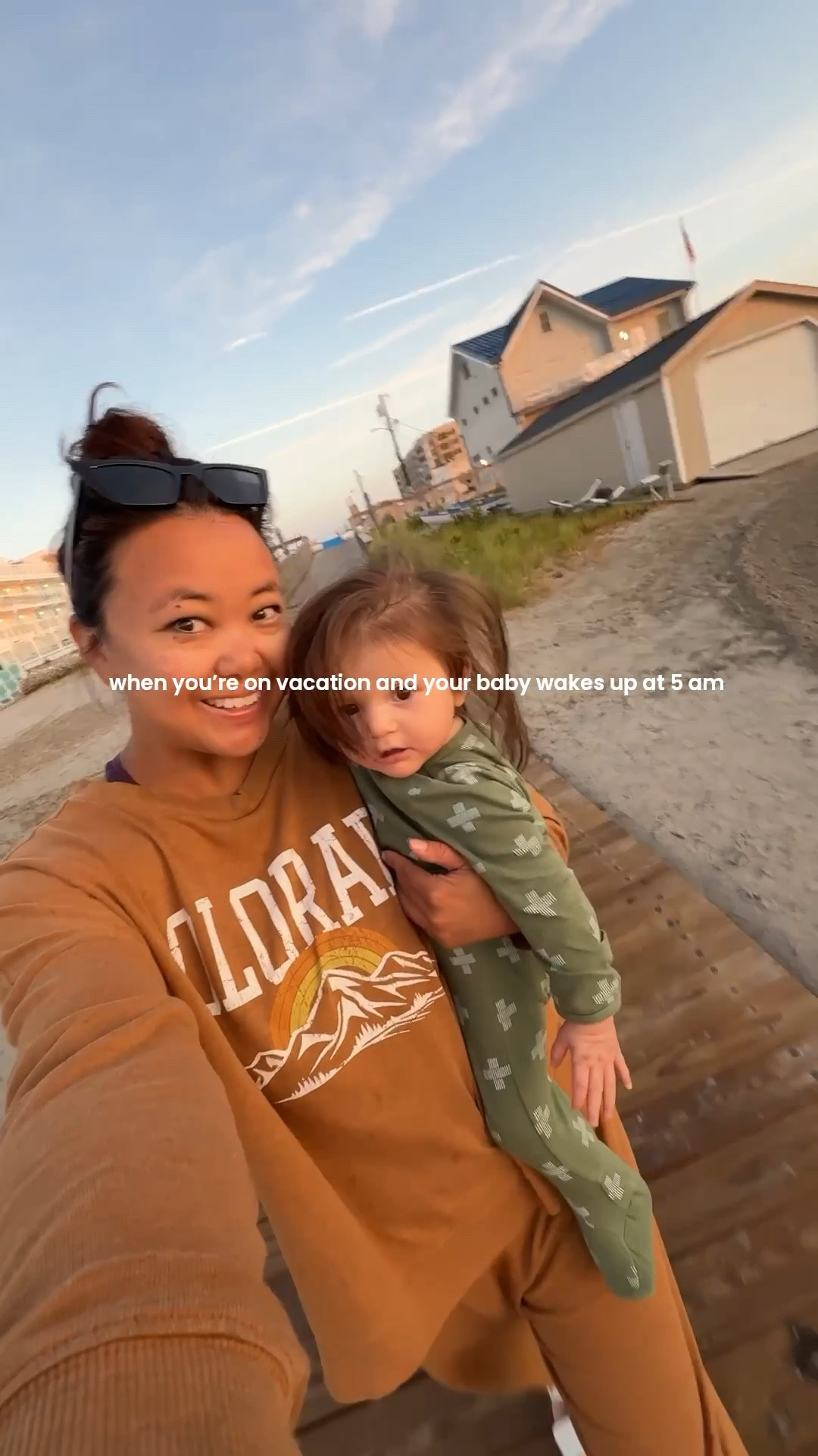 watching the sun rise in our pajamas

#LTKFamily #LTKBaby #LTKTravel