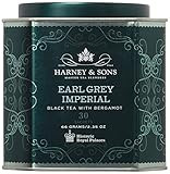 Harney & Sons Earl Grey Imperial Tea Tin - Fine Black Tea with Natural Bergamot - 2.35 Ounces, 30 Sachets | Amazon (US)