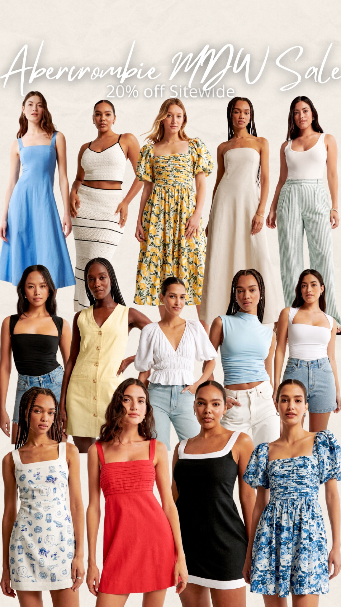 Memorial Day weekend sales
Abercrombie sale
40% off everything
Sitewide discount code
Long weekend sale
MDW outfits
Affordable fashion
Summer looks
Neutrals
Workwear
Work outfit
Wedding guest dresses
Under $150
Under $100
Under $50
Linen blend
Matching sets
White jeans
Maxi dresses
Vacation outfits
Linen pants
•
Mother’s Day gifts
Date night
Swimsuits
Country concert outfit
Graduation dress 
Spring intimates
White dress
Outdoor dining set
Summer outfit
Maternity
Travel outfit
Living room decor
Spring outfit
Nashville outfit
Sandals
Wedding guest dress
Resort wear
Home
Vacation outfits
Date night outfits
Wedding guest
Cocktail dress
Jeans
Sneakers
Resort wear
Baby shower
Work outfit
Living room
Bedding
Bedroom
Gifts for her
Gifts for him
Gift guide
Family photos
Aritzia
Coffee table
Barbie outfit
Teacher outfits
Sandals
Outdoor furniture
Abercrombie sale
Festival
Spring dress
Baby shower
Under $50
Under $100
Under $200
On sale
Vacation outfits
Revolve
Cocktail dress
Floor lamp
Rug
Console table
Work wear
Bedding
Luggage
Coffee table
Lounge sets
Earrings
Bride to be
Luggage
Romper
Bikini
Dining table
Coverup
Farmhouse Decor
Ski Outfits
Primary Bedroom	
Home Decor
Bathroom
Nursery
Kitchen 
Travel
Nordstrom Sale 
Amazon Fashion
Shein Fashion
Walmart Finds
Target Trends
H&M Fashion
Plus Size Fashion
Wear-to-Work
Travel Style
Swim
Beach vacation
Hospital bag
Post Partum
Disney outfits
White dresses
Maxi dresses
Abercrombie
Graduation dress
Bachelorette party
Nashville outfits
Baby shower
Business casual
Home decor
Bedroom inspiration
Toddler girl
Patio furniture
Bridal shower
Bathroom
Amazon Prime
Overstock
#LTKseasonal #competition #LTKFestival #LTKBeautySale #LTKunder100 #LTKunder50 #LTKcurves #LTKFitness #LTKFind #LTKxNSale #LTKSale #LTKHoliday #LTKGiftGuide #LTKshoecrush #LTKsalealert #LTKbaby #LTKstyletip #LTKtravel #LTKswim #LTKeurope #LTKbrasil #LTKfamily #LTKkids #LTKhome #LTKbeauty #LTKmens #LTKitbag #LTKbump #LTKworkwear #LTKwedding #LTKaustralia #LTKU #LTKover40 #LTKparties #LTKmidsize #LTKfindsunder100 #LTKfindsunder50 #LTKVideo #LTKxMadewell #LTKSpringSale 

#LTKFindsUnder100 #LTKSaleAlert #LTKFindsUnder50