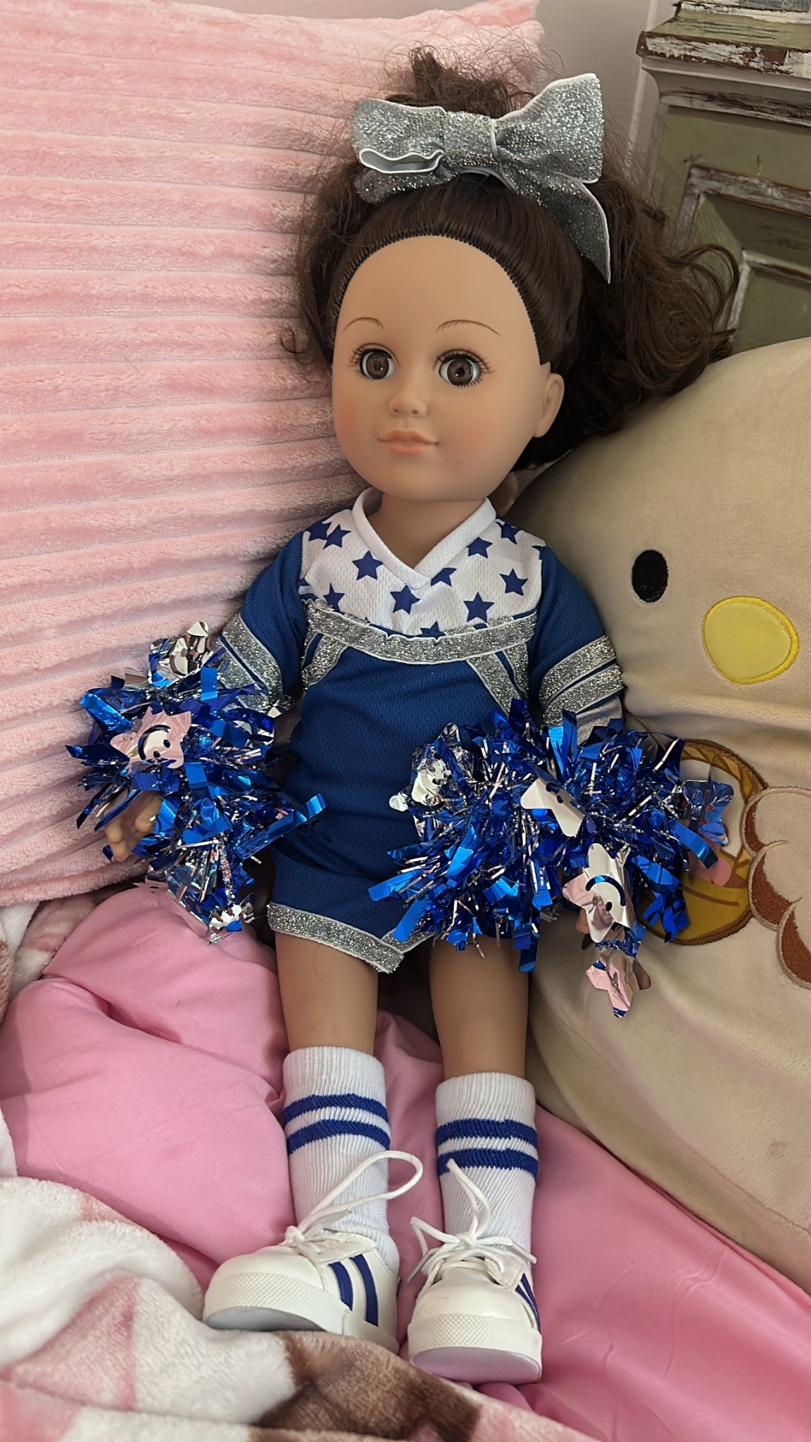 My girl is OBSESSED with her Cheer Doll! #walmart #amazon #cheer 

#LTKKids #LTKValentine #LTKSaleAlert