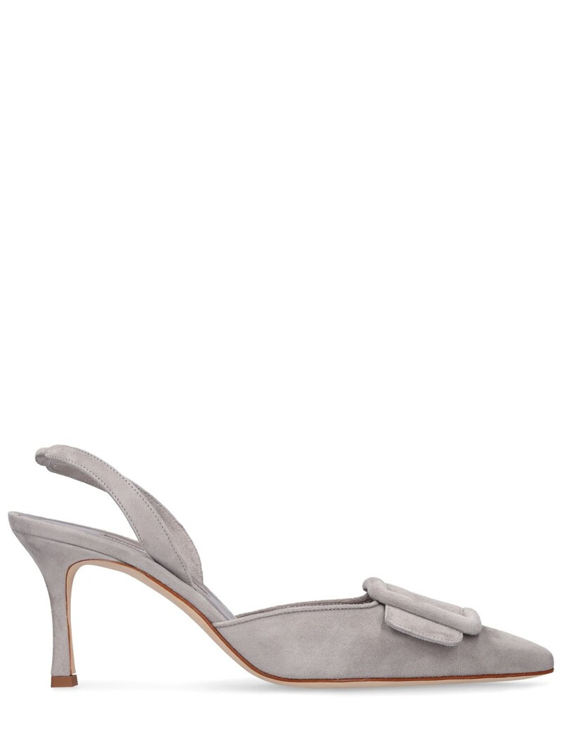 70mm Maysli suede slingback pumps | Luisaviaroma