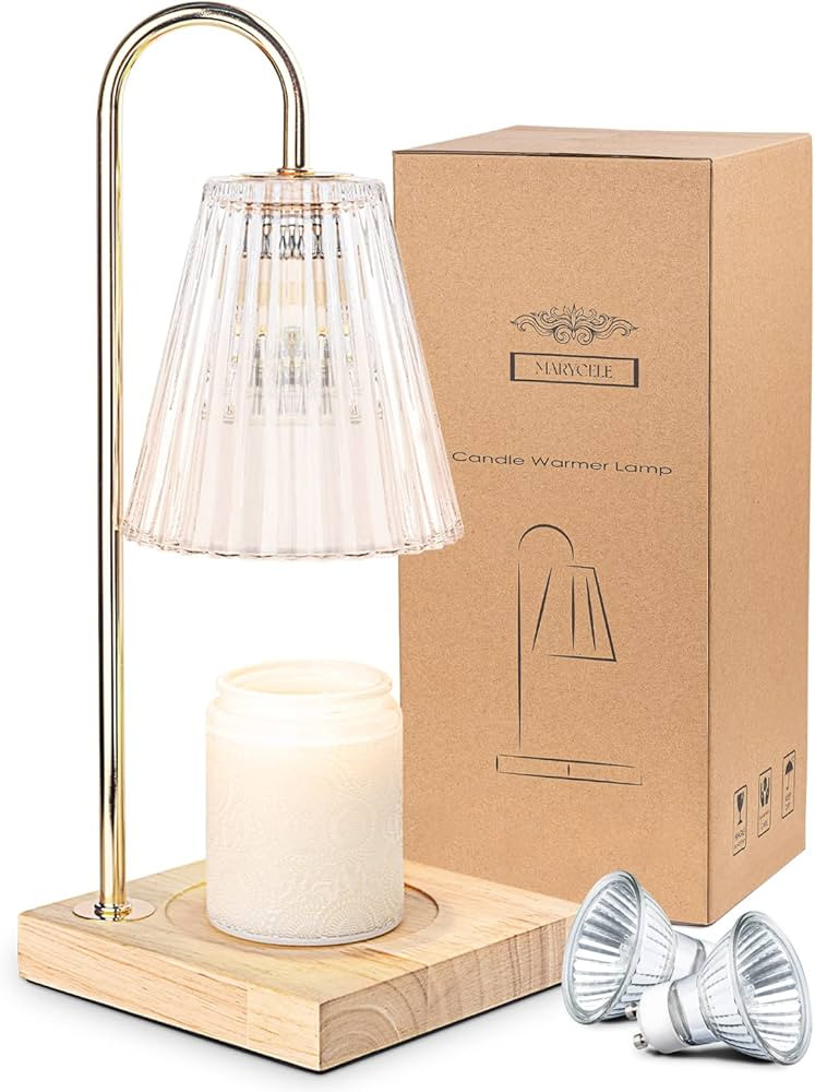 Marycele Candle Warmer Lamp, Electric Candle Lamp Warmer, Gifts for Mom, Bedroom Home Decor Dimma... | Amazon (US)