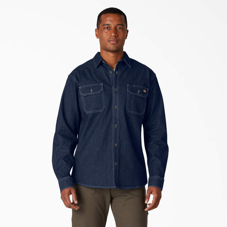 FLEX Denim Long Sleeve Shirt - Dickies US | Dickies
