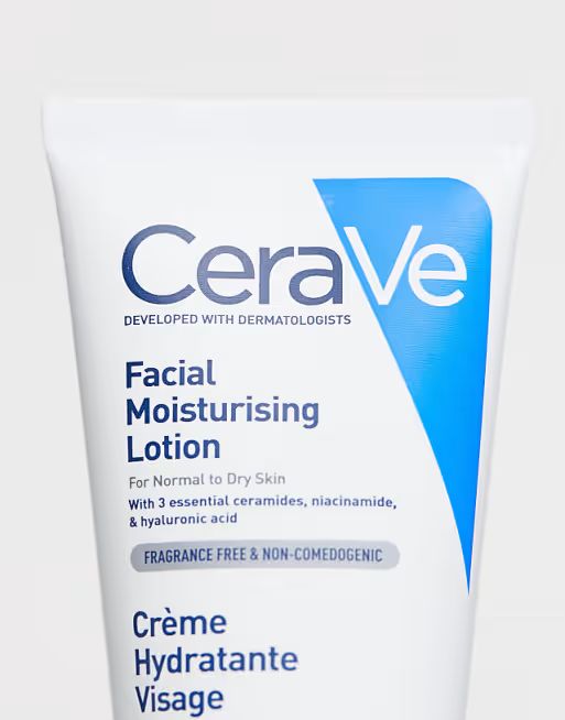 CeraVe PM lightweight hydrating facial moisturising lotion for normal to dry skin 52ml | ASOS (Global)