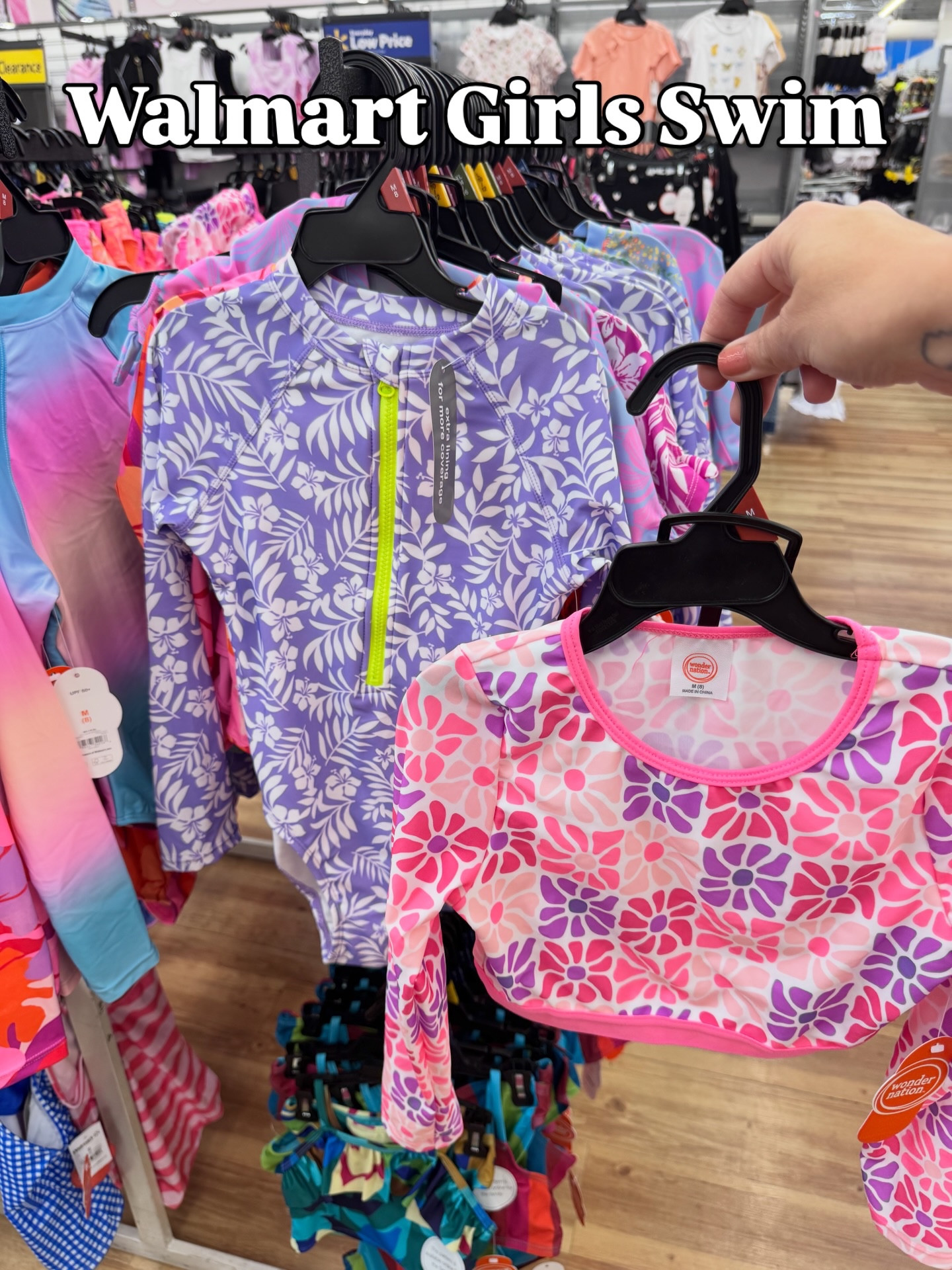 Walmart swim for kids, so colorful for summer! Follow + comment “SHOP” for a link! (make sure you’re following to receive it) ✨ & if you love Walmart finds and gift ideas, follow along for more!