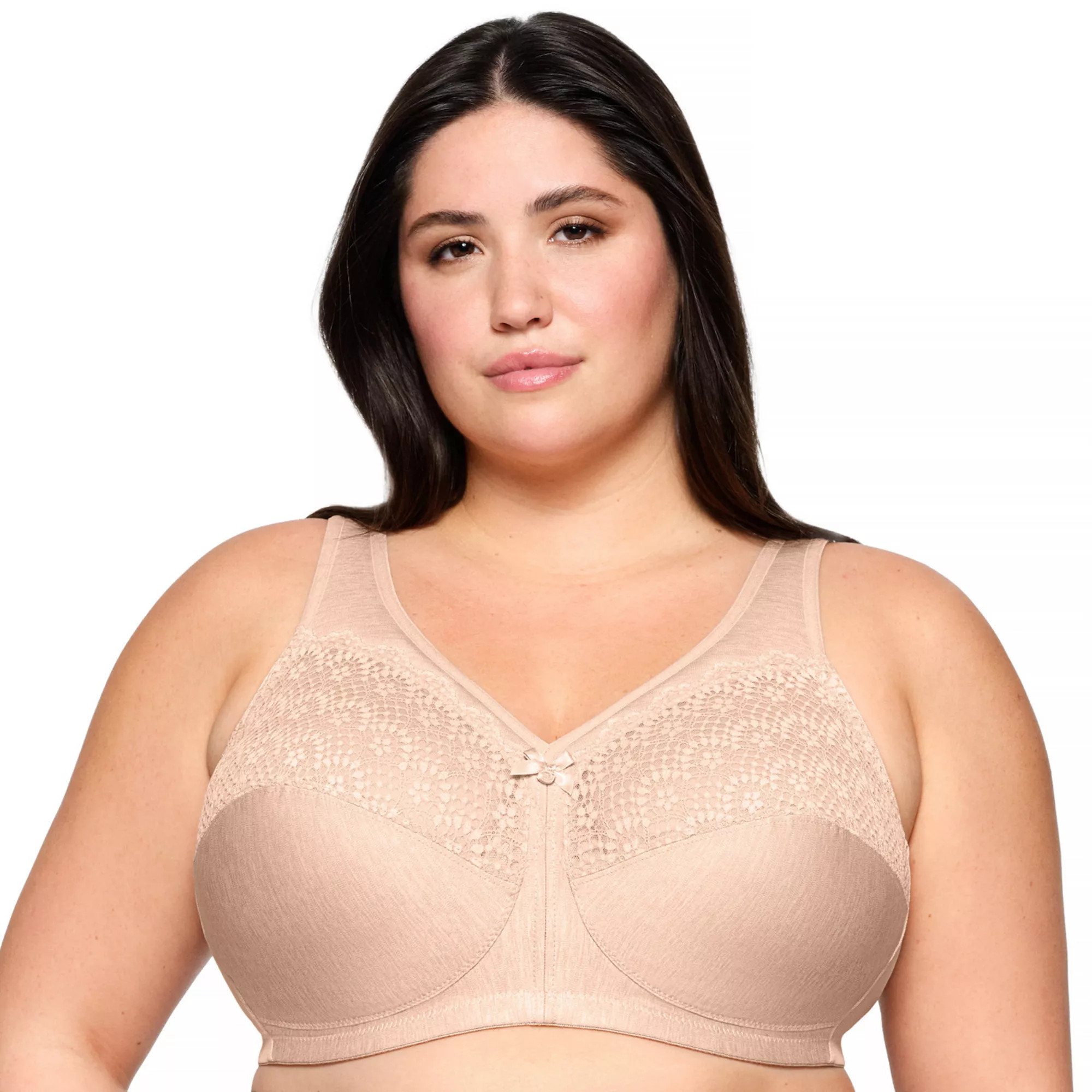 Plus Size Glamorise Full-Figure MagicLift Moisture Control Wirefree Bra 1064 | Kohl's