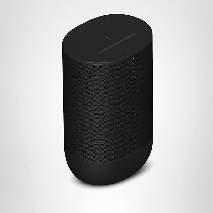 Sonos Move 2 - Black - Wireless Portable Bluetooth Speaker | Amazon (US)