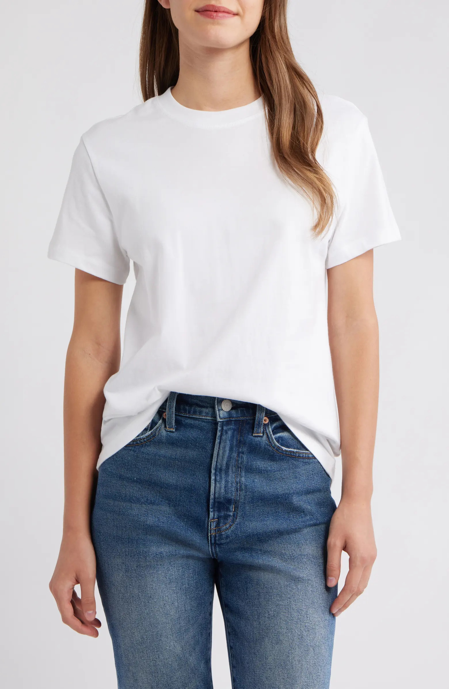 Mavi Jeans Crewneck Cotton T-Shirt | Nordstrom | Nordstrom
