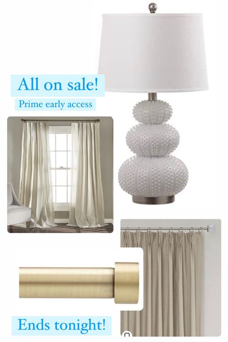 Amazon prime day early access sale ends tonight!
Home decor curtains lamp curtain rods living room bedroom decor pleated drapes pinch pleat room darkening panels

#LTKsalealert #LTKhome #LTKunder50