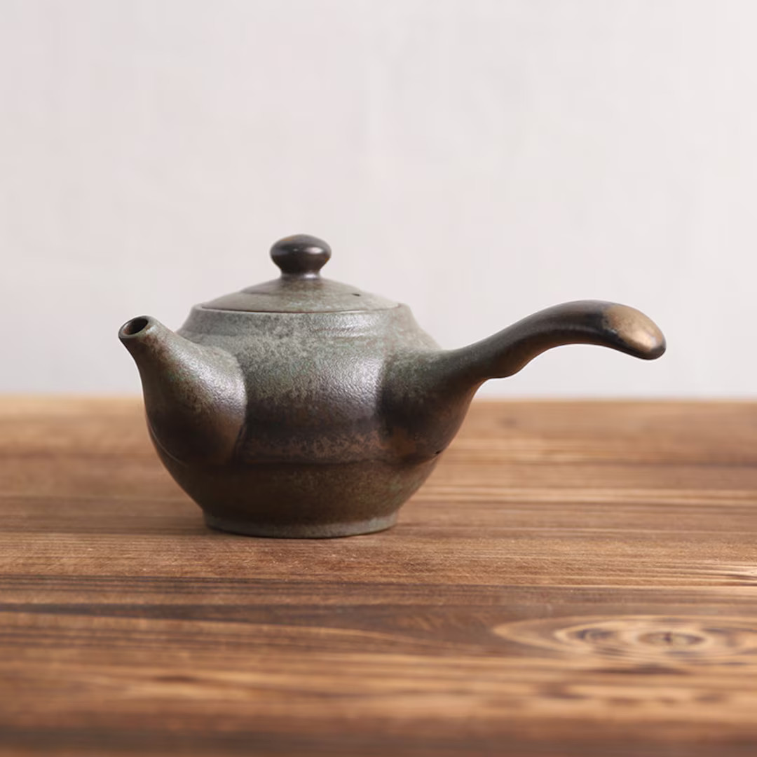 Creative Ceramic Kyusu Teapot | Etsy (US)