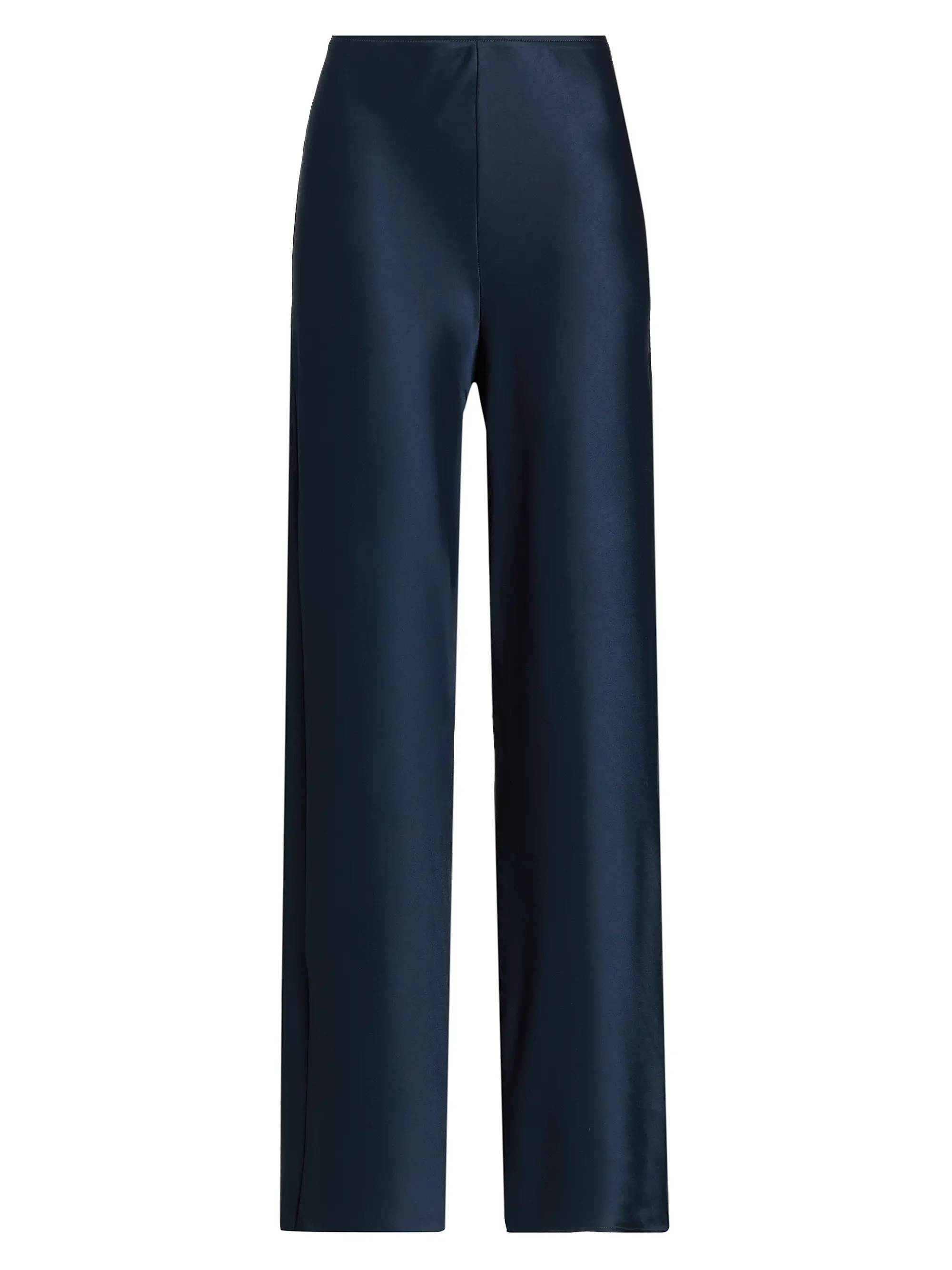 Gale Satin Mid-Rise Bias Pants | Saks Fifth Avenue