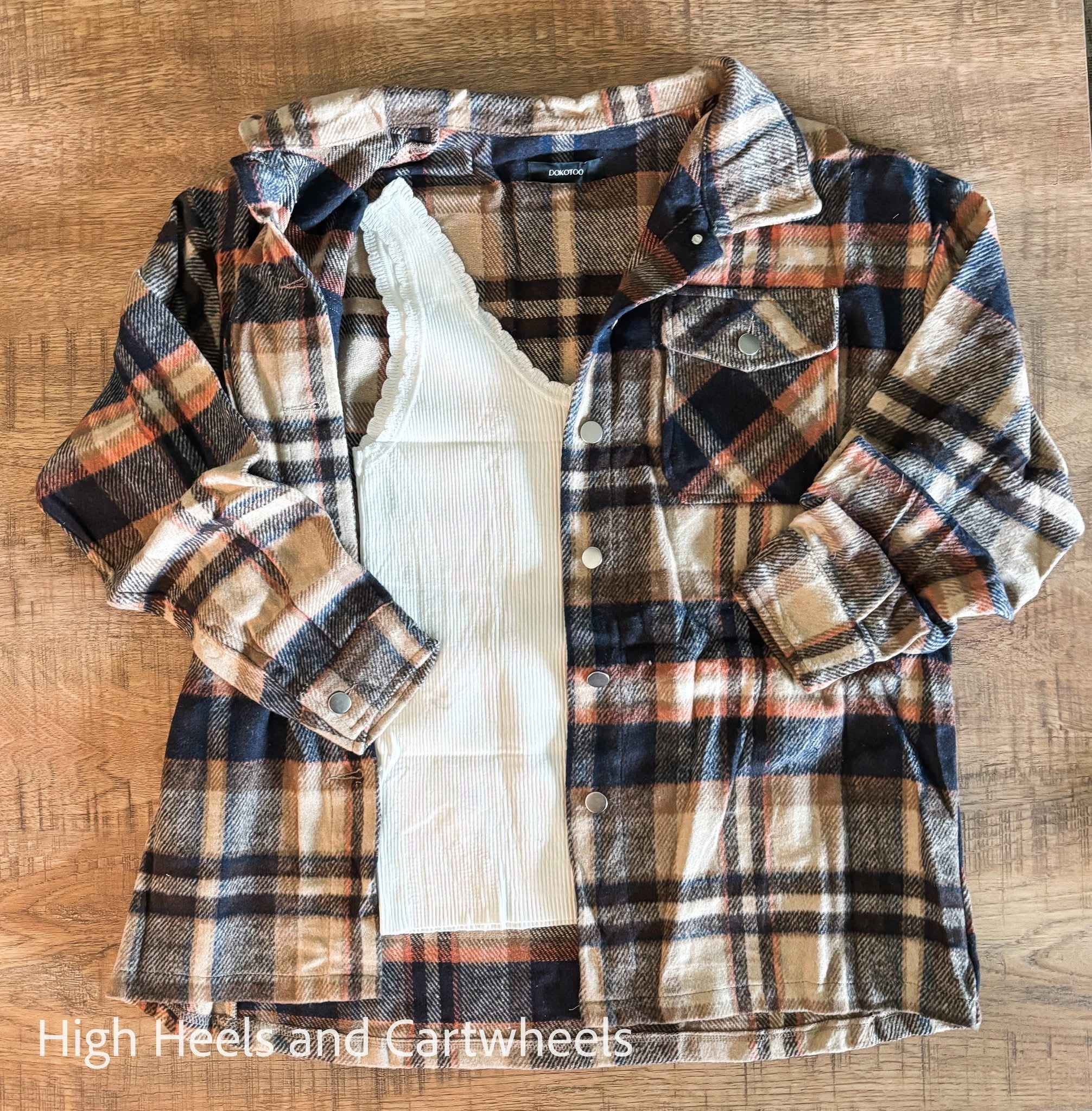 The perfect thick flannel in the perfect fall colors!! 🤎🧡

#LTKStyleTip #LTKFindsUnder50
