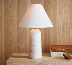 Marlo Marble Table Lamp (19"-28") | Pottery Barn (US)