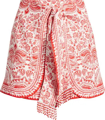 FARM Rio River Ride Linen Blend Shorts | Nordstrom | Nordstrom