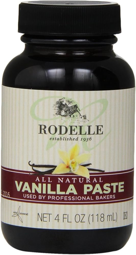 Rodelle All Natural Vanilla Bean Paste, 4oz Jar, Use Like Pure Vanilla Extract | Amazon (US)