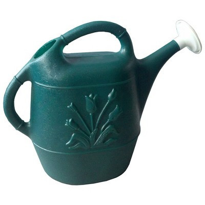 Union Products Watering Can, 2 Gallon Plastic Gardening Water Jug with 2 Handles for Garden, Indoor Plants, and Outdoor Flower Pots, Green | Target