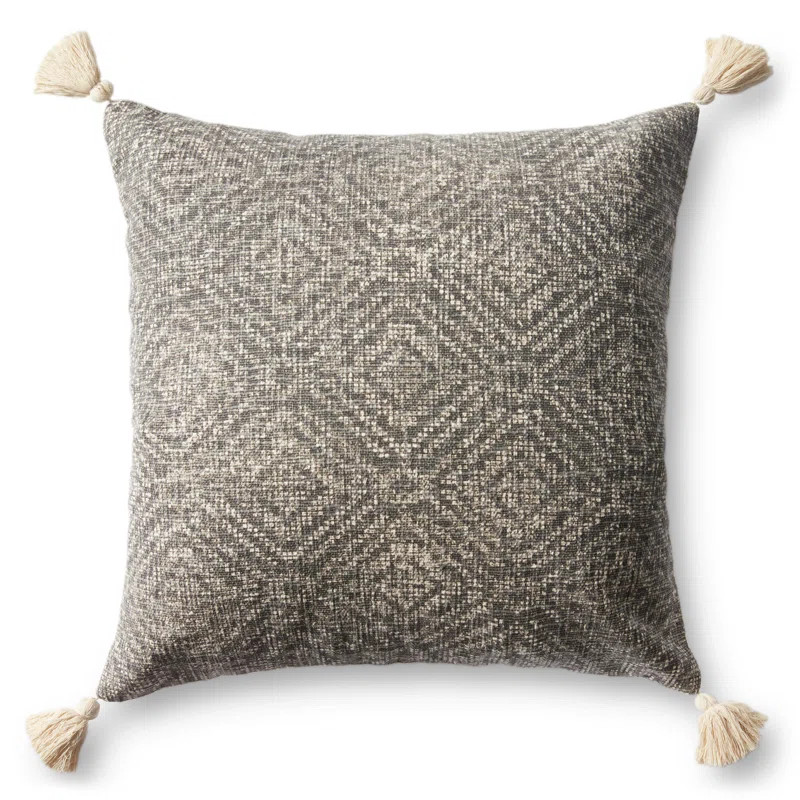 Thalia Tassels Cotton Throw Pillow | Wayfair North America