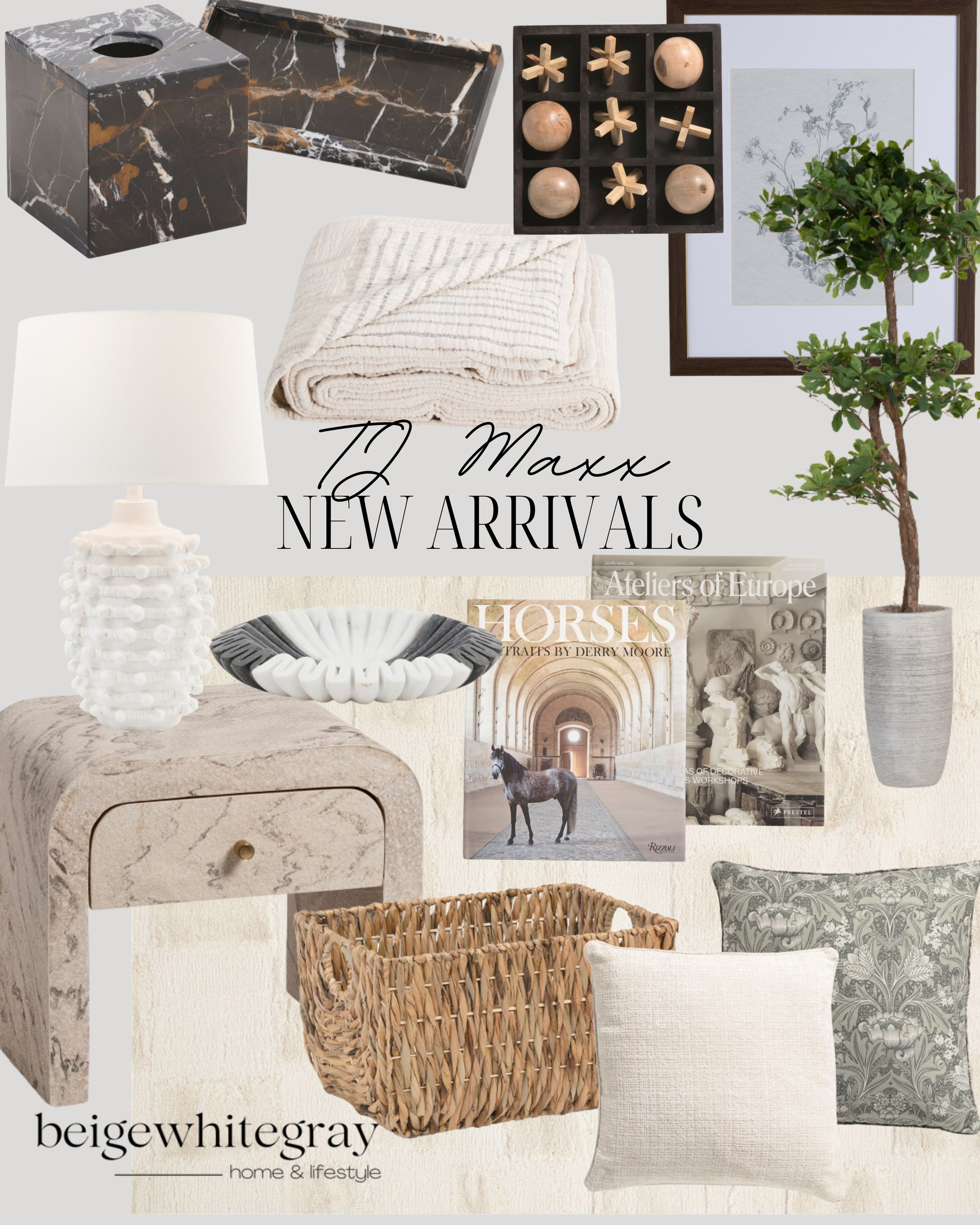 New Arrivals from Tj. Maxx!
TJ Maxx Home Decor / TJ Maxx New Arrivals / TJ Maxx Furniture / Neutral Home Decor / Spring Home Decor / Neutral Decorative Accents / Neutral Area Rugs / Spring Area Rugs / Living Room Furniture / Entryway Furniture / Seasonal Decorative Accents / Accent Chairs / Accent Tables / Neutral Lighting / Accent Lighting / Winter Throw Pillows / Winter Throw Blankets / Framed Art / Living Room Furniture / Dining Room Furniture / Organic Modern Decor / Spring Home Decor / Transitional Decor / Neutral Spring Greenery / Linen Accent Chairs / Oak Furniture / Fluted Furniture / Textured Vases / Modern Table Lamps /  

 

#LTKSeasonal #LTKHome #LTKStyleTip