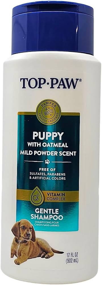 Top Paw Puppy Oatmeal Gentle Dog Shampoo, 17 Ounces | Amazon (US)