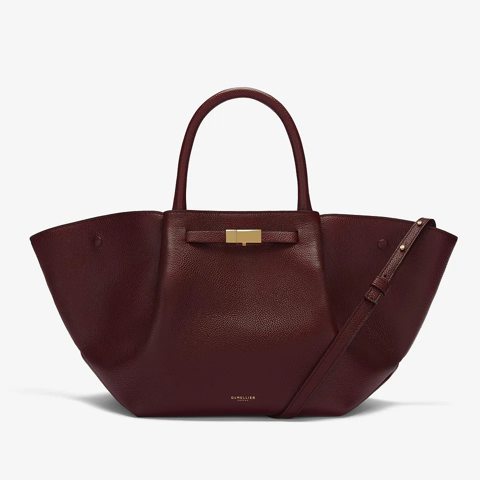 The Midi New York | Burgundy Small Grain | DeMellier | DeMellier