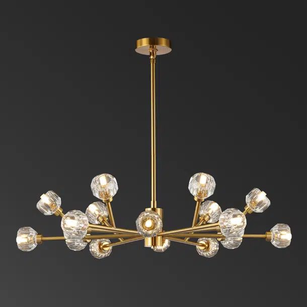 Elizabelle 18 - Light Chandelier by Safavieh | Wayfair North America