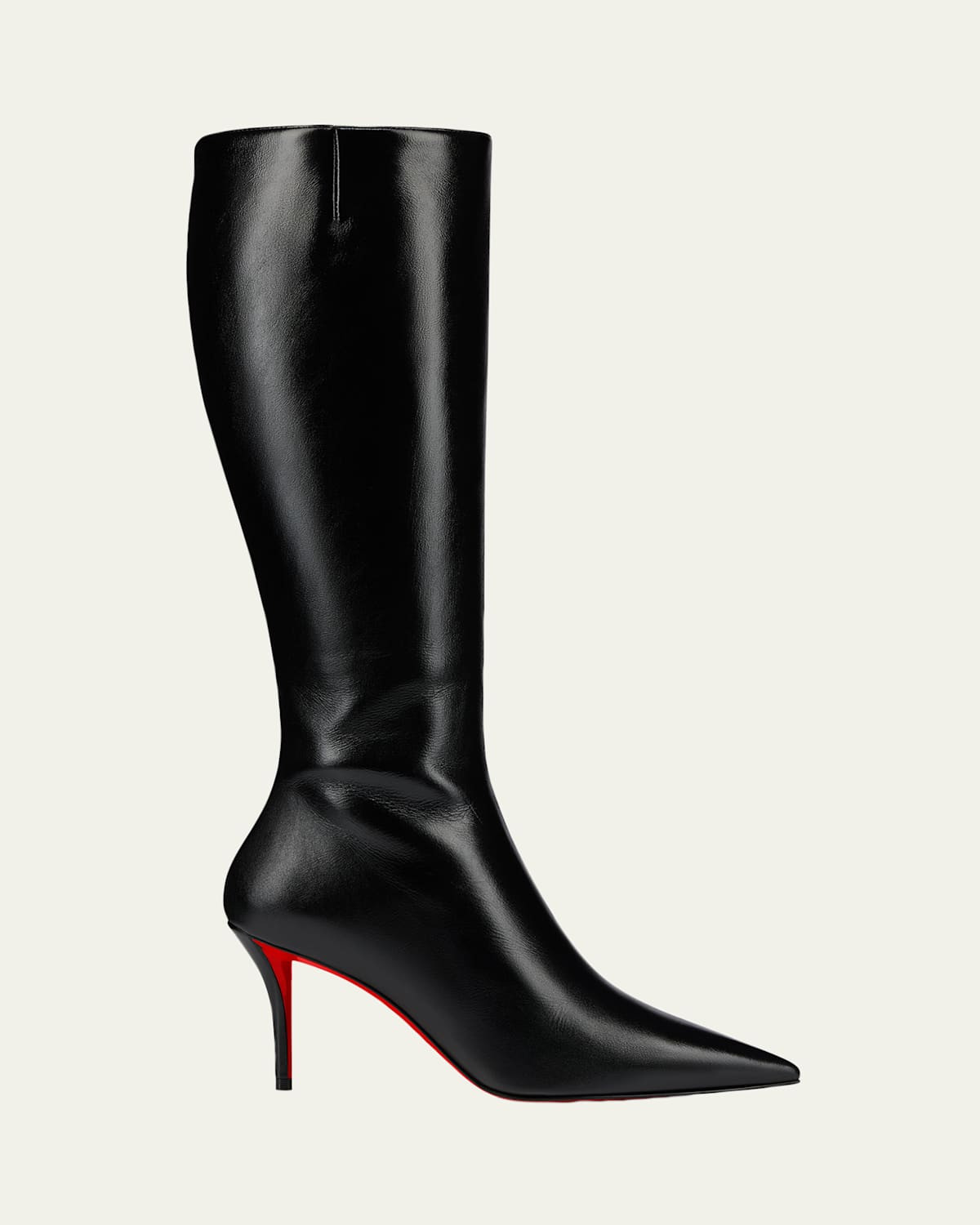 80mm Miss Z Leather Knee-High Boots | Bergdorf Goodman