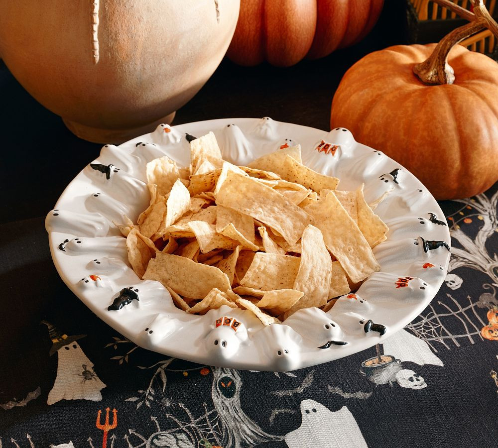 Scary Squad Stoneware Serving Bowl | Pottery Barn (US)