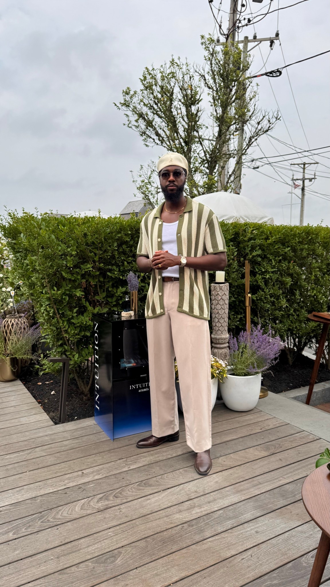 Refined chic outfit for stepping out with your lady

#LTKMens